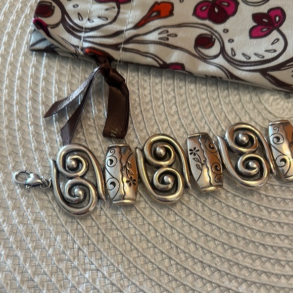 BRIGHTON Elegant Silver Swirl Bracelet - Picture 7 of 10